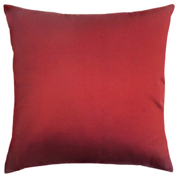 The Pillow Collection Red Valles Throw Pillow, 20"
