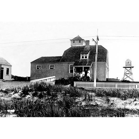 Life Saving Station Salisbury Beach, Massachusetts- Gallery Wrapped Canvas Art