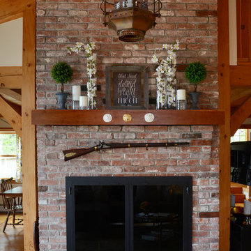 A Memory-Filled Timberframe Home