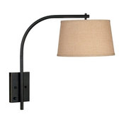 Sweep Wall Swing Arm Lamp, Oil Rubbed Bronze Finish