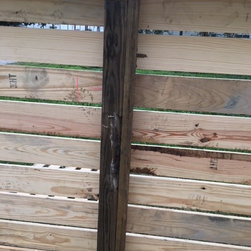 Wood Cottage Fence - Horizontal - Home Fencing And Gates
