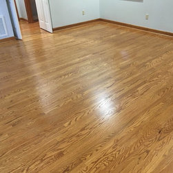 Red Oak Floor Refinish - Hardwood Flooring