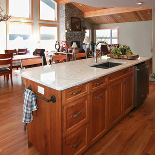 75 Beautiful Craftsman Vinyl Floor Kitchen Pictures Ideas Houzz