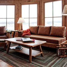 Log coffee tables