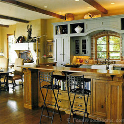 Reclaimed Wood Box Beams - Home Decor