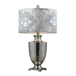 Langham Mercury Table Lamp - Damask - Table Lamps
