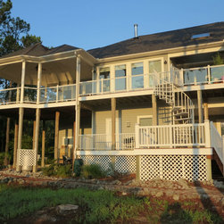 Glass Panel Railing - Home Fencing And Gates