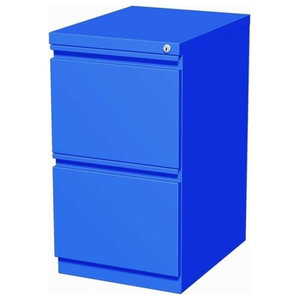 Hirsh Industries 3 Drawer Mobile File Cabinet File In Putty Contemporary Filing Cabinets By Homesquare