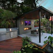 Outdoor Fireplace