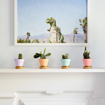 PALM SPRINGS INSPIRED LIVING ROOM