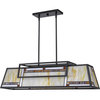 Quoizel ATW439MBK Atwater 4 Light Island Light in Matte Black