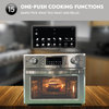 Equator 0.9cu.ft.Air Fryer+Convection Oven+Pizza Oven+Grill+Dehydrator Stainless
