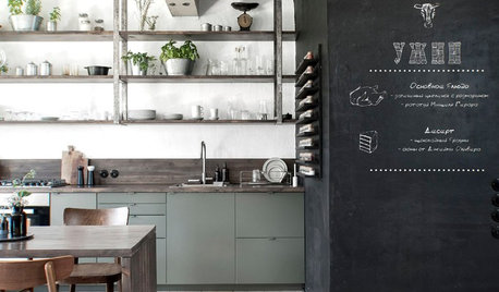 Houzz Tour: Loads of Creativity in a Little Russian Townhouse