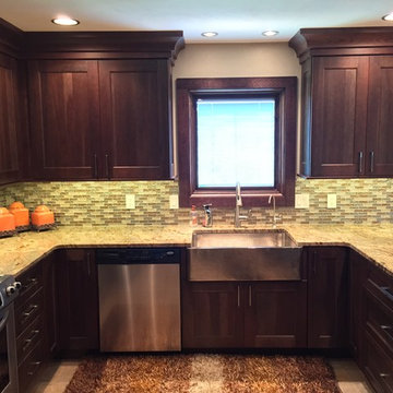 Hickory "Calico" Kitchen - #3