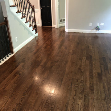 New Hardwood Floors and Sand Re-Finish Existing Floors