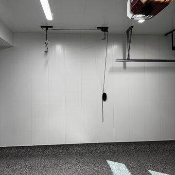 Martinet Ave - Garage Interior - Trusscore & Epoxy