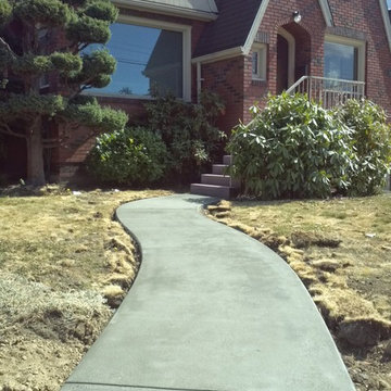 Exterior Driveway and Sidewalk remodel