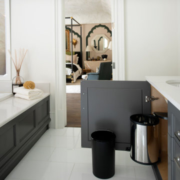 Undersink Pivot Out Vanity Waste Container