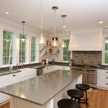 Rift & Quarter Sawn White Oak - Massachusetts Residence