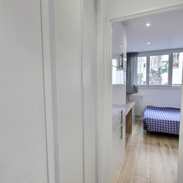 Aménagement sur mesure d'un studio à Paris 16ème arrondissement