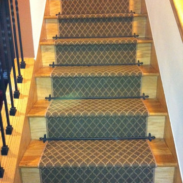 Stair runners and upholstery