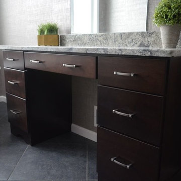 Master Bathroom Vanity, Makeup Area
