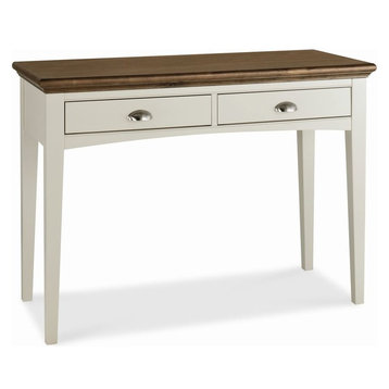 Bentley Designs Hampstead Soft Grey and Walnut Dressing Table