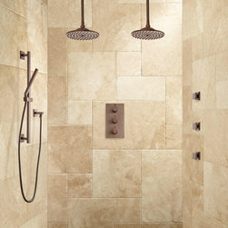 LABELLE THERMOSTATIC DUAL SHOWER SYSTEM - HAND SHOWER AND 3 JETS - Products