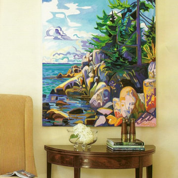 Maine Home & Design Art issue