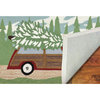 Frontporch Woody Wonderland Indoor/Outdoor Rug Pine 1'8"x2' 6"