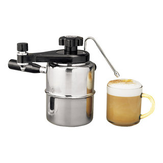 Stove-Top Espresso and Cappuccino Maker - Modern - Milk Frothers - by la  pavoni
