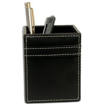 A1210, Rustic Black Leather, Pencil, Cup