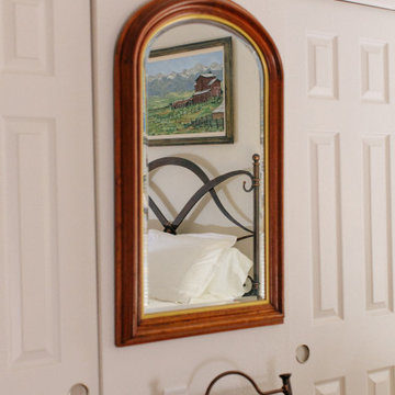 Wood framed Mirrors arched