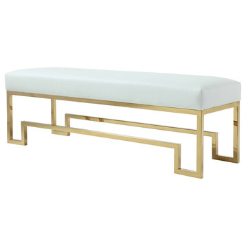 Laurence Bench, Gold and White