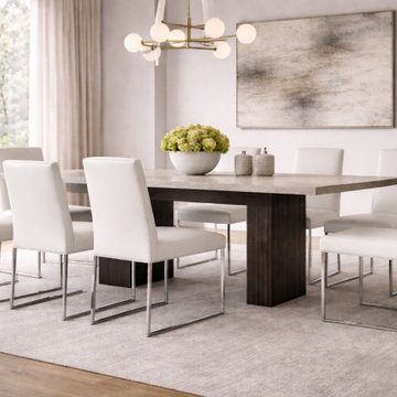 B&B Italia Solo Dining Chairs Designed by Antonio Citterio | Set of 8
