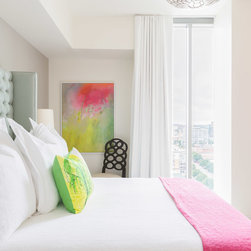 Color Burst Bedroom - Curtains