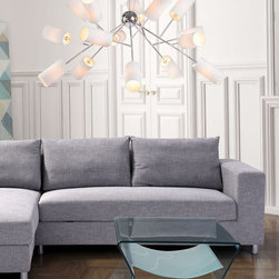 Zuo Romance Ceiling Lamp White - SKU: 50215 - Pendant Lighting