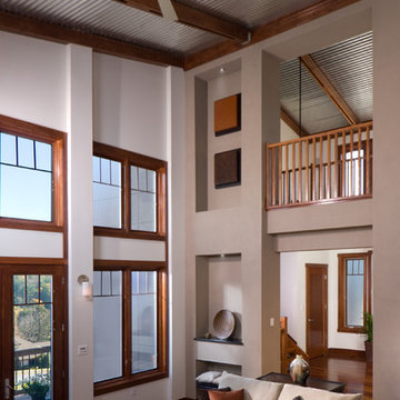 Serena® Motorized Shades in the Living Room