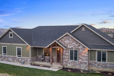 Inspiration for an exterior home remodel in Salt Lake City