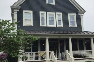 Inspiration for a modern exterior home remodel in Other