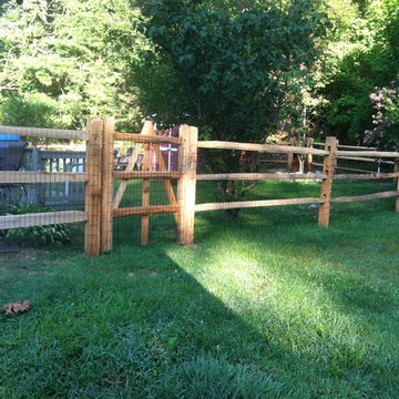 Wolcott Rustic Split Rail Fence