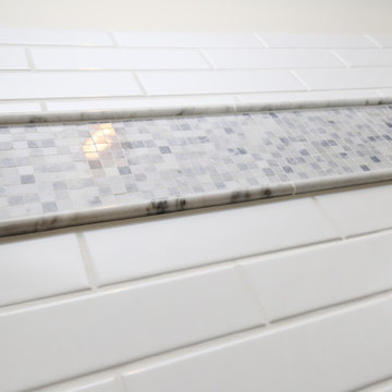 Classic White Bathroom Remodel
