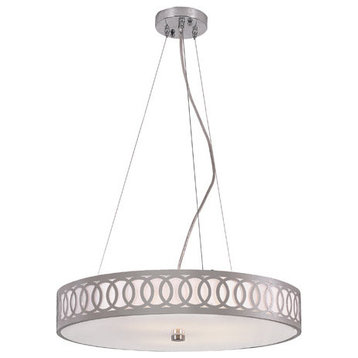 Trans Globe MDN-904 Modern - Five Light Pendant with Olympic Rings