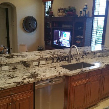 Splendor White Kitchen Countertops