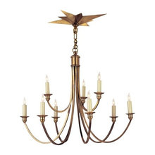 Simple Antique Gold Lighting