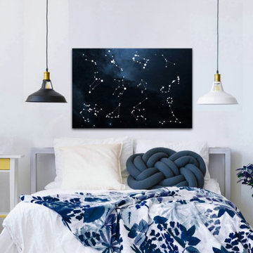 "Constellations II" Painting Print on Wrapped Canvas