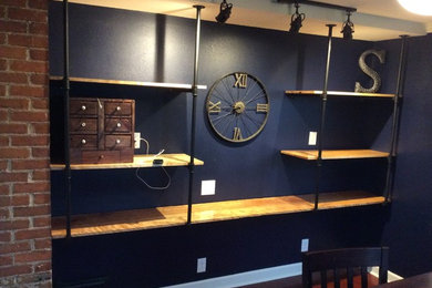 Home office - transitional home office idea in Other