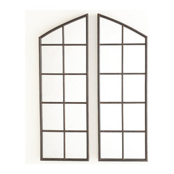 Peaked Window Mirror - Floor Mirrors