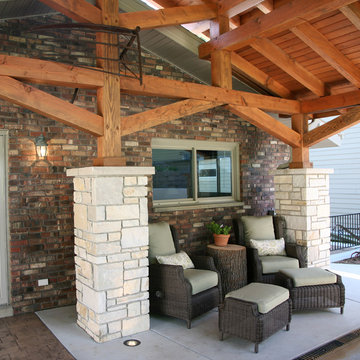 Booth Lake Portico & Exterior Remodel