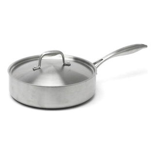 Frying pan 2 handles 26 cm Glamour Stone Stainless Steel - Glamour Stone -  Cookware